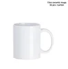 Blanco - Tazas de cerámica de 15 oz / 36 unidades