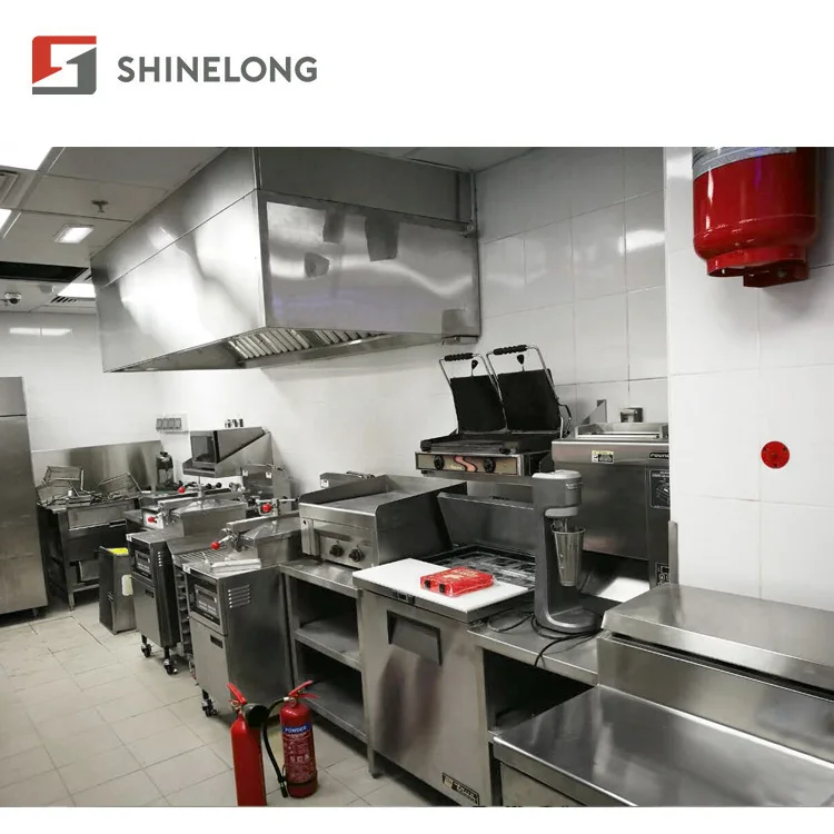 Fast Food Equipment Burger Chicken Fast Food Kiosk Restaurant Equipment