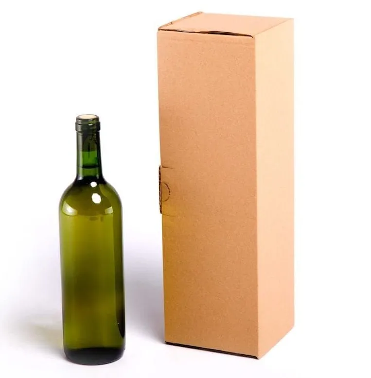 Custom Strong Corrugated Cardboard Wine Box With Dividers Buy Wine