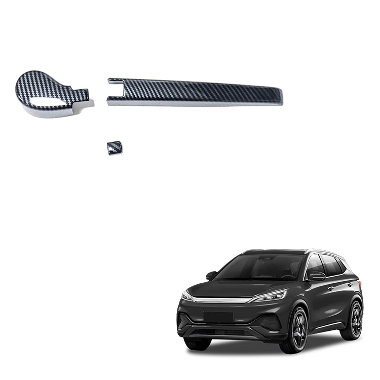 ATTO3 Accessory Rear Wiper Arm Cover Rear Wiper Blade Cover Exterior For BYD ATTO 3 Yuan Plus