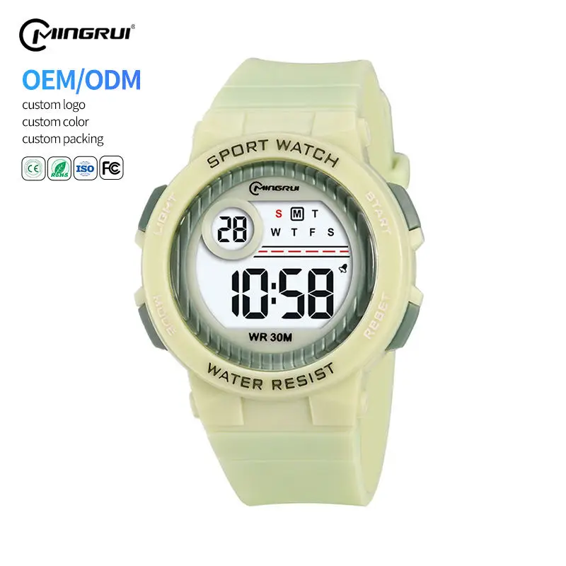 Wrist Watch Mingrui Digital Watch Mingrui 8212L Tennger Lady Wrist