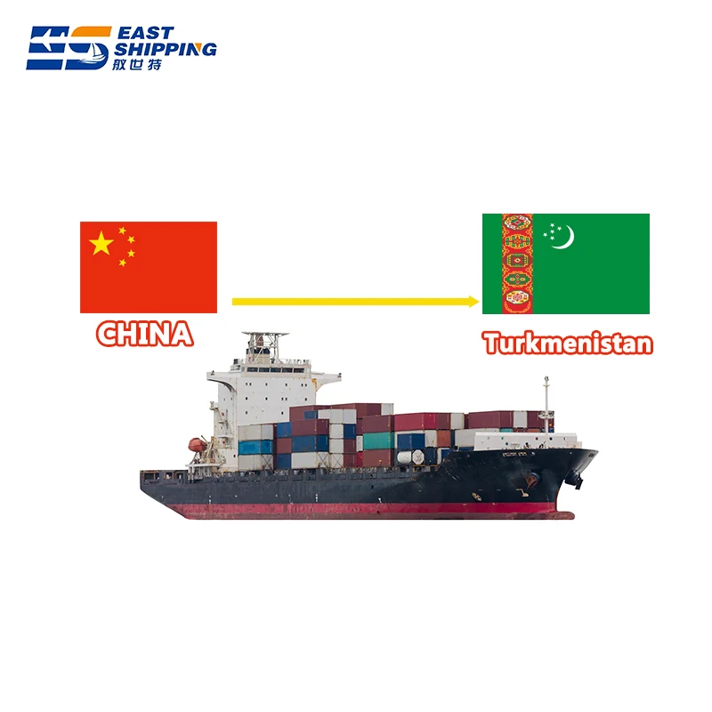 East Shipping Agent To Turkmenistan Chinese Freight Forwarder International Shipping Rates Sea Shipping China To Turkmenistan