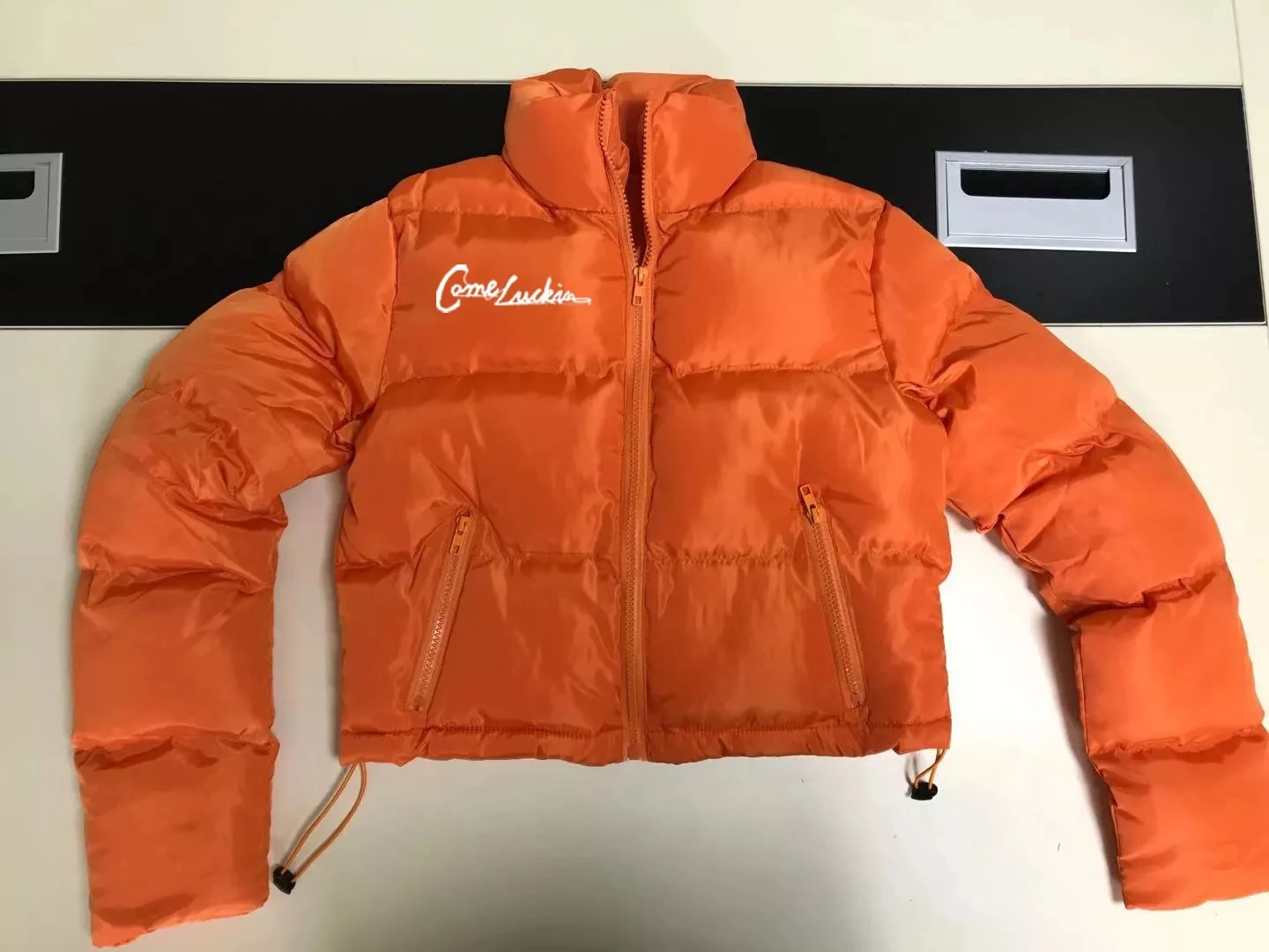 Yufan Women Solid Jackets Bubble Crop Coats Puff Ladies Down Coats Sxl