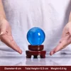 8 cm-cristal azul
