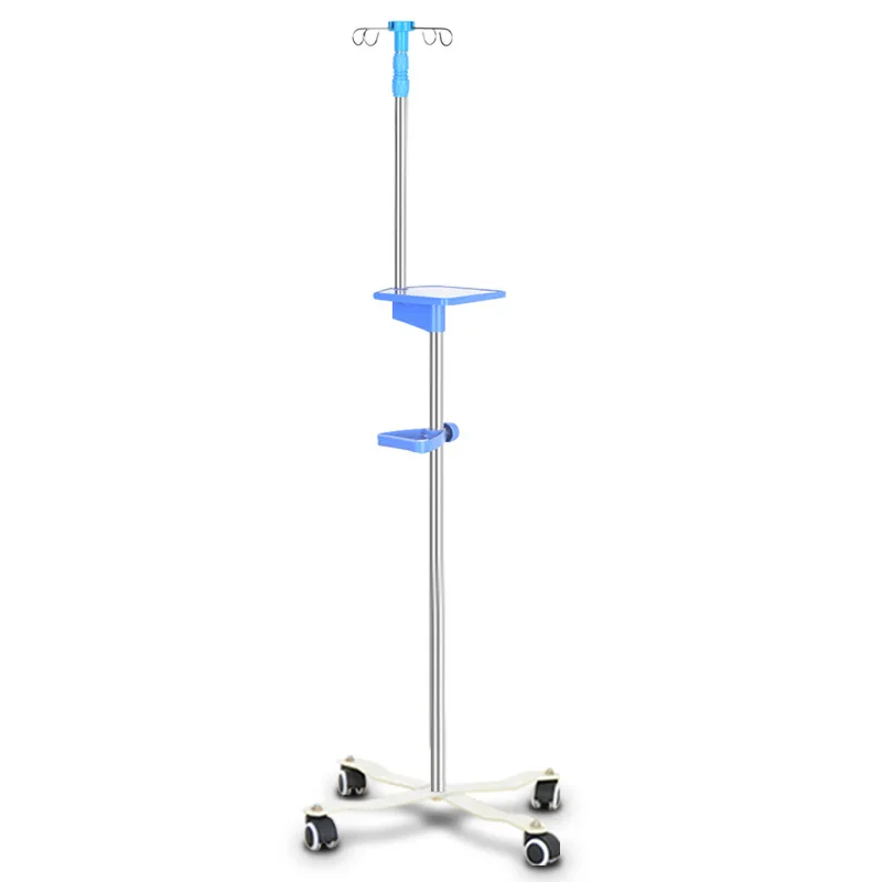Wholesale Rolling Medical Infusion Stand Hospital Height Adjustable