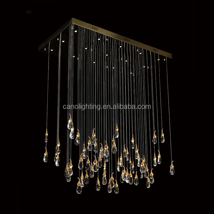 訳あり クリスタルティアドロップ 1灯シャンデリア 薄紫 フランス