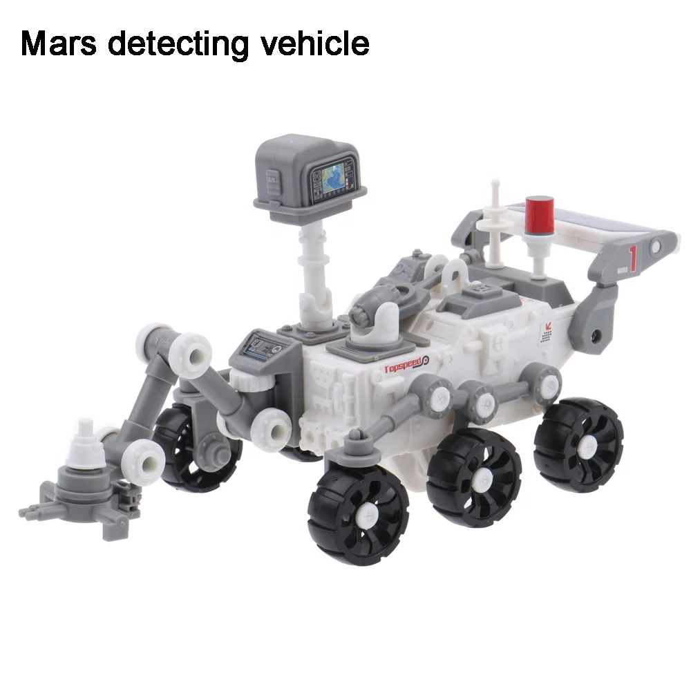 3 в 1 DIY на солнечных батареях игрушечный автомобиль исследования Марса