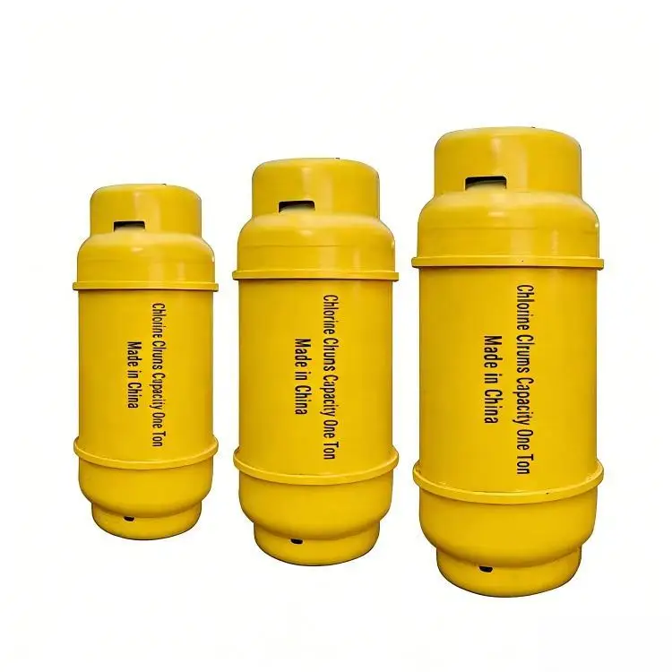 Factory Price Empty ISO9809 68L Chlorine Gas Tank Cylinder Liquid Chlorine Gas Cylinder Cl2 Cylinder for Industrial Use