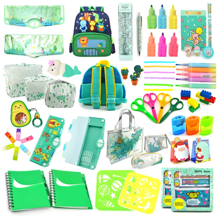 Back To School Aesthetic School Supplies Pens Set Classmate Stationery