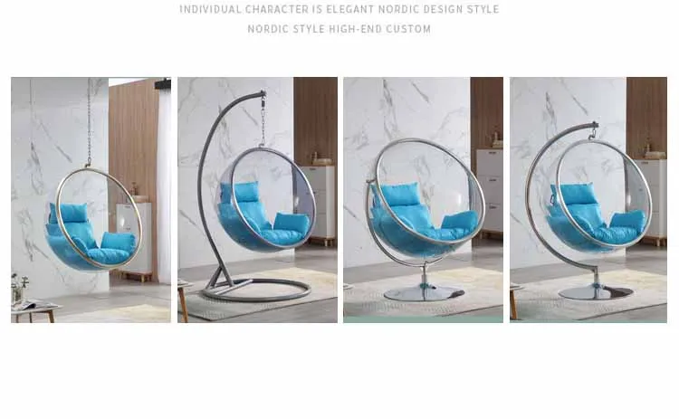 GY Nordic Designer Modern Light Luxury Style Hanging Basket Shaped Egg  Shell Chair Balcony Leisure Hanging Swing Glider - AliExpress