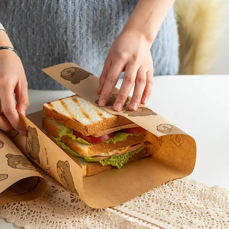 Custom Sandwich Wrap Paper