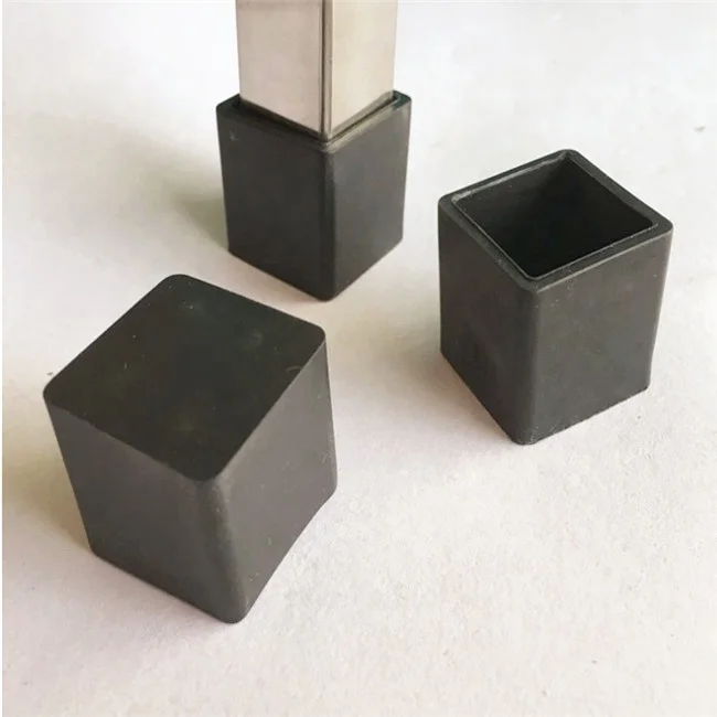 Rectangular Oval Square Rubber Plugs/Round Black Plastic Rubber Silicone Chair Leg Cover Table Feet Tips Caps for Furniture Leg
