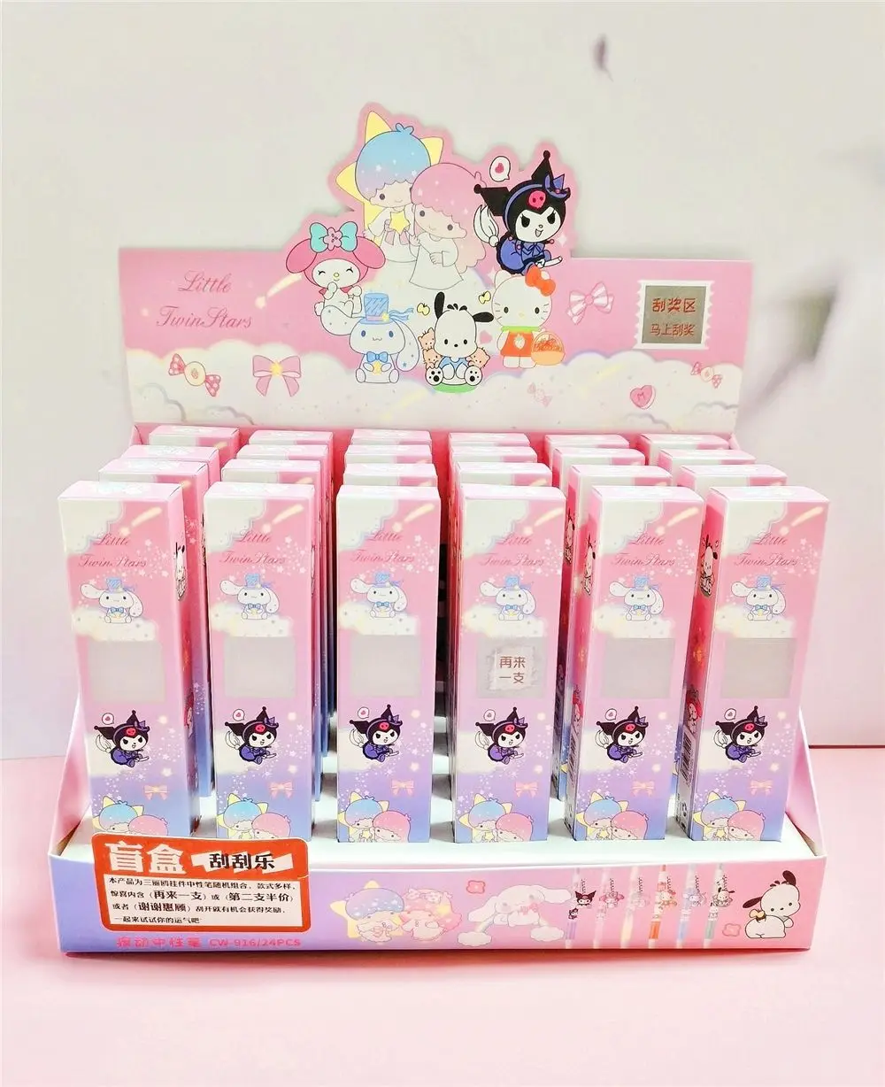 Sanrio Blind Box Doll Eraser Cartoon Cute Hello Kitty My Melody Kuromi  Eraser Mystery Box Student