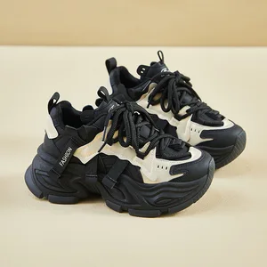 2026 Spring Ins Torre Women's Korean Style Sports Running Casual Shoes Thick Sole Lace-Up Closure New FB9963 Insole Material PU