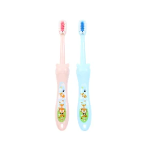 Custom Cute Cartoon Handle Design Toothbrush for Kids Soft Bristle Manual Cepillo De Dientes for Home