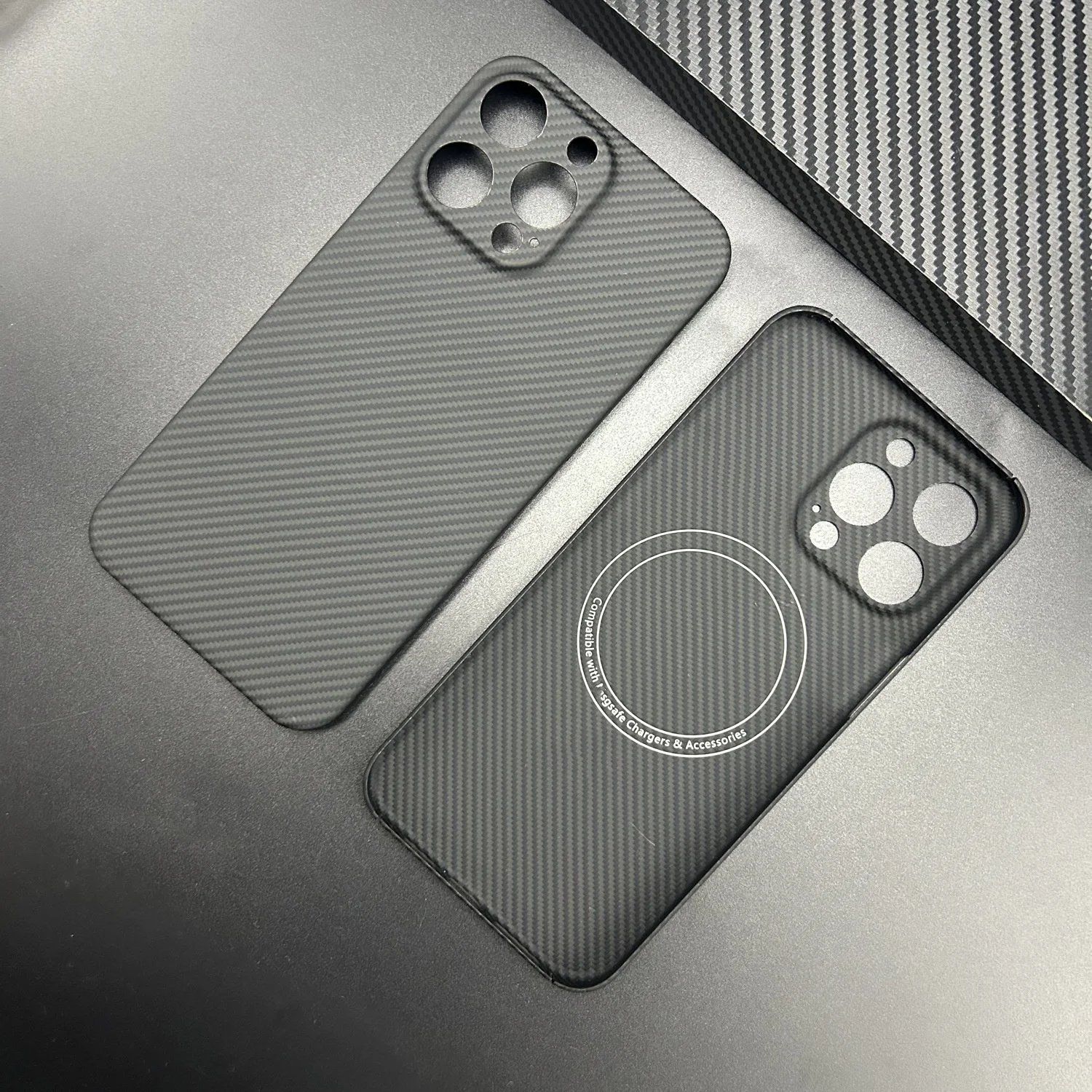 product laudtec customize slim carbon fiber texture case real premium aramid fiber minimalist phone cover for iphone 17 air promax 16 15-4