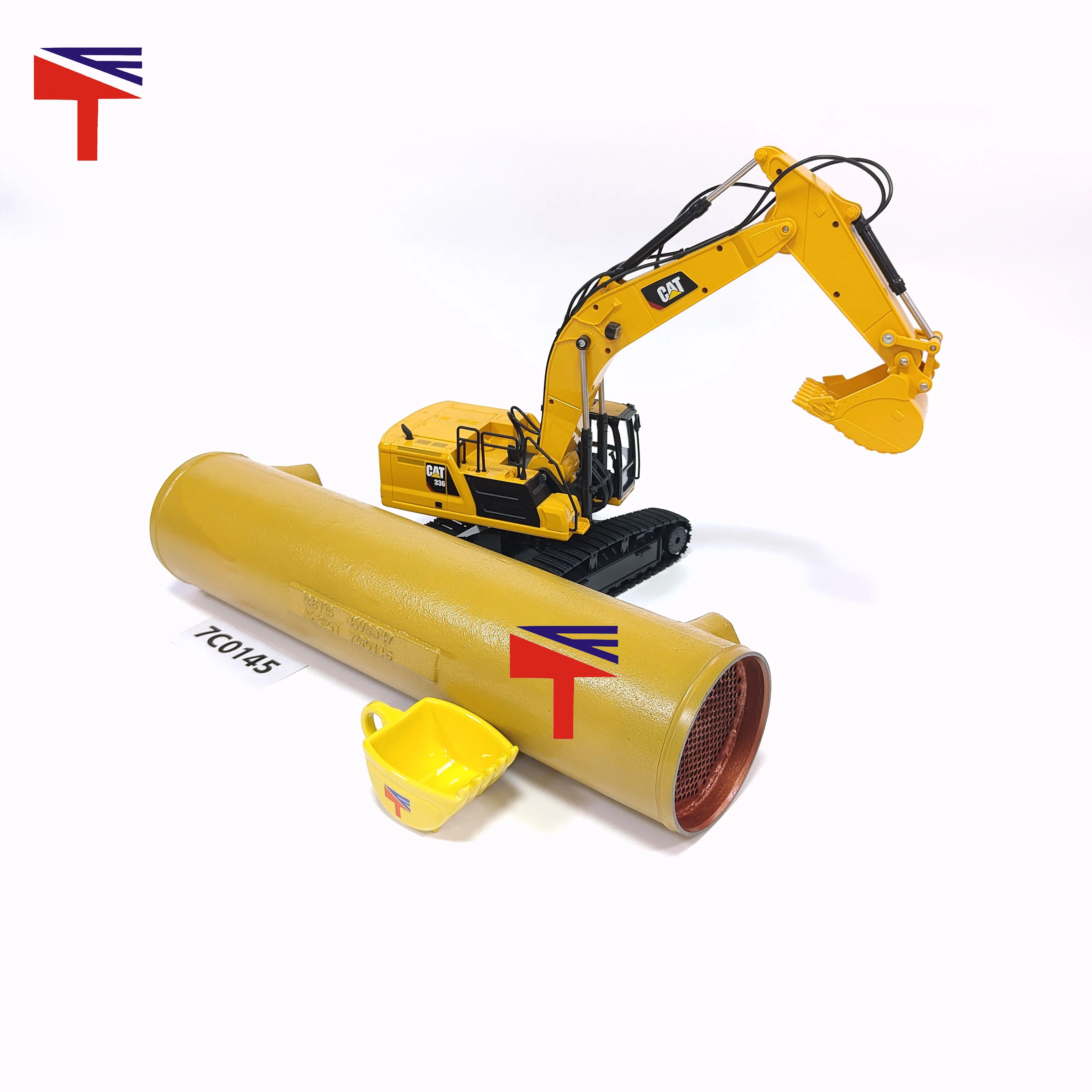 Machinery Engine Oil Cooler 4W6047 for 3406 Excavator Parts