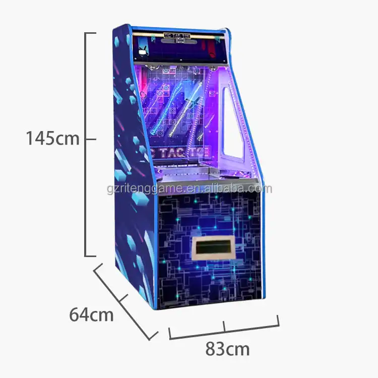 Mini Arcade Coin Pusher Kit Deluxe Pushin' Prizes Coin Pusher Quarter