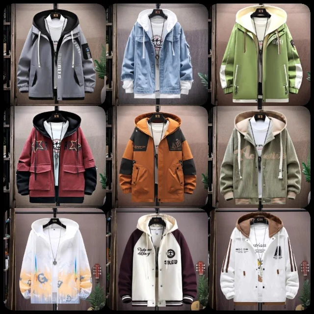 Men Winter Thickened Warm Fleece Stand Collar Parka Men Business Outwear Casual Solid Color Jacket