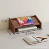 [Height Adjustable] Walnut Color - 40*25*17cm