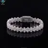 White-hiphop bracelet