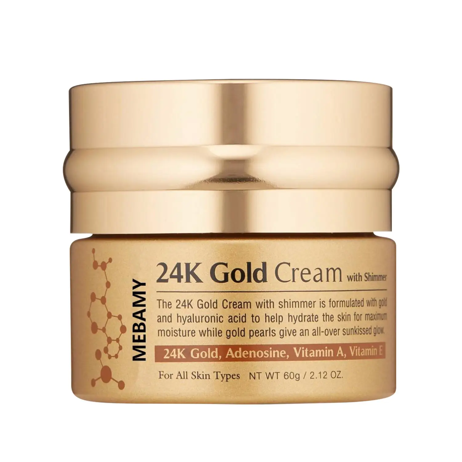 Face Cream with 24K Gold - Anti-Aging & Whitening