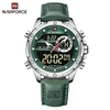 4 silver green