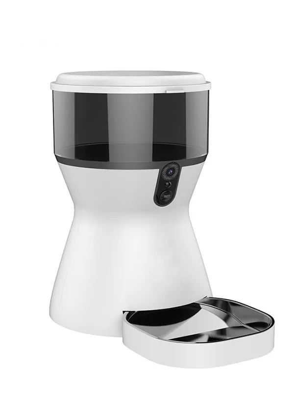 4l Contemporary Cat Dog Food Bowl Dog Feeder Camera Cat Feeder