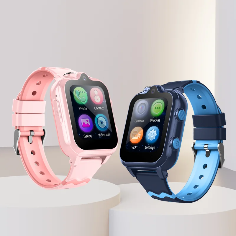Wonlex KT18 Dual Camera Video Call 4G Kids Watch With Sim Card Kids Sim Smart Watch Gps Baby Watch