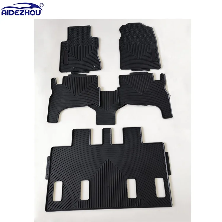 Full Set Position Easy to Install Latex Rubber Car Mats Fit for TOYOTA RUSH 2017 2018 2019 2020 2021 2022 2023 2024 2025-ON