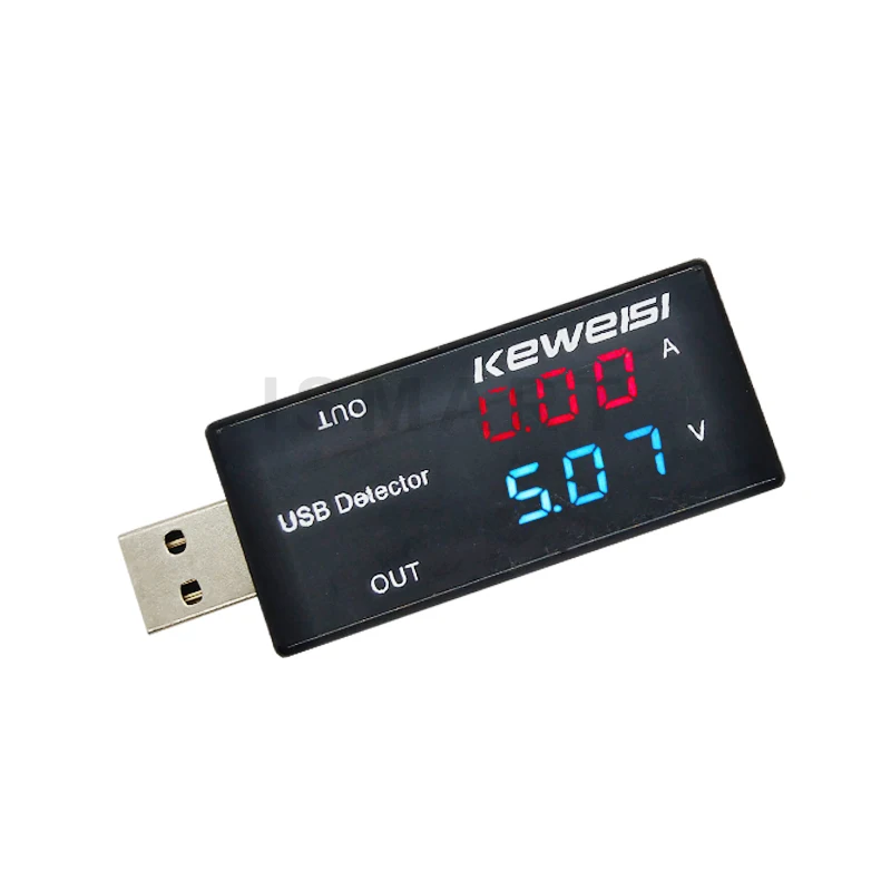 Cargador USB MEDIDOR Voltaje réel Détecteur batería voltímetro amperímetro 