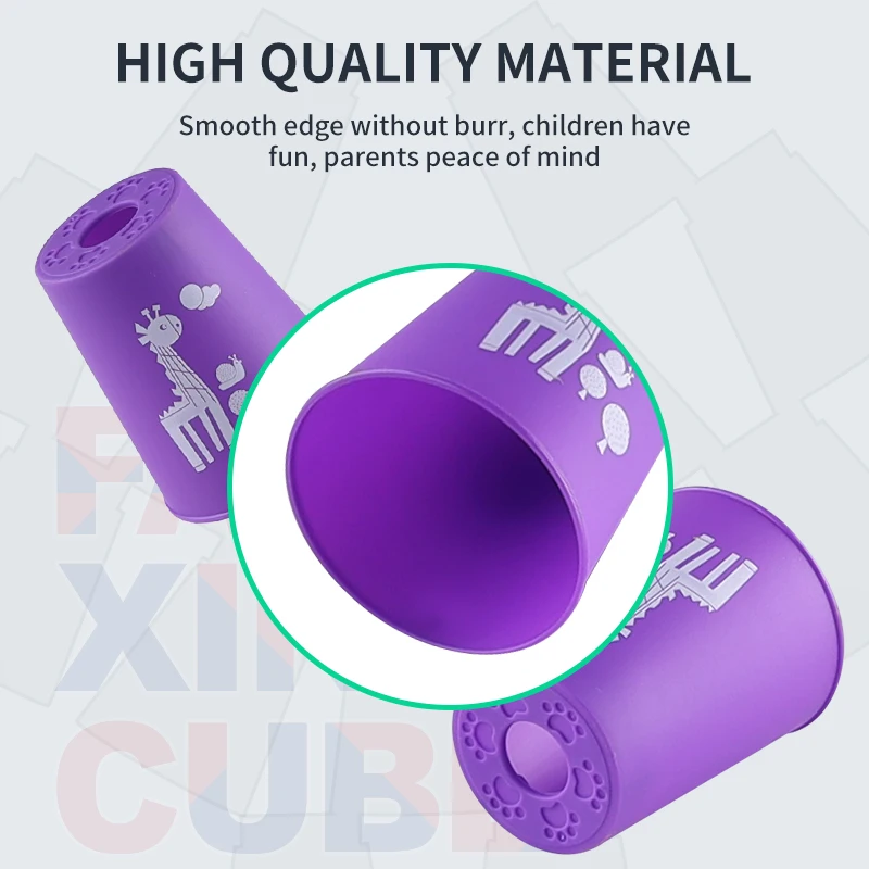 Quick Cups Speed Cup Game Flying Racing Cup Training Fast Reaction Sports Training Game Antistress Toy for Children