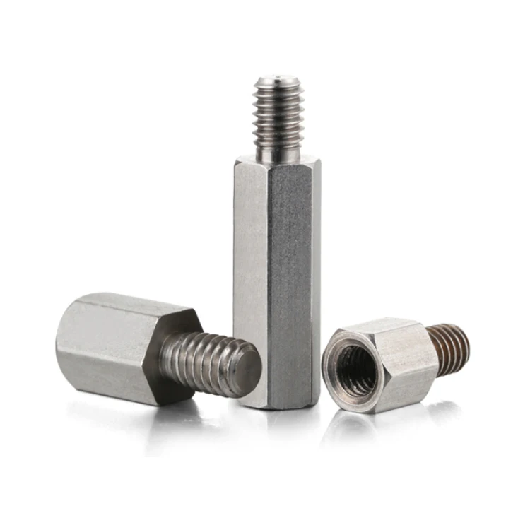 Custom M2 M3 M4 M5 M6 M8 Male Female Threaded PCB Hex Standoff Spacer Male Female Threaded Standoff