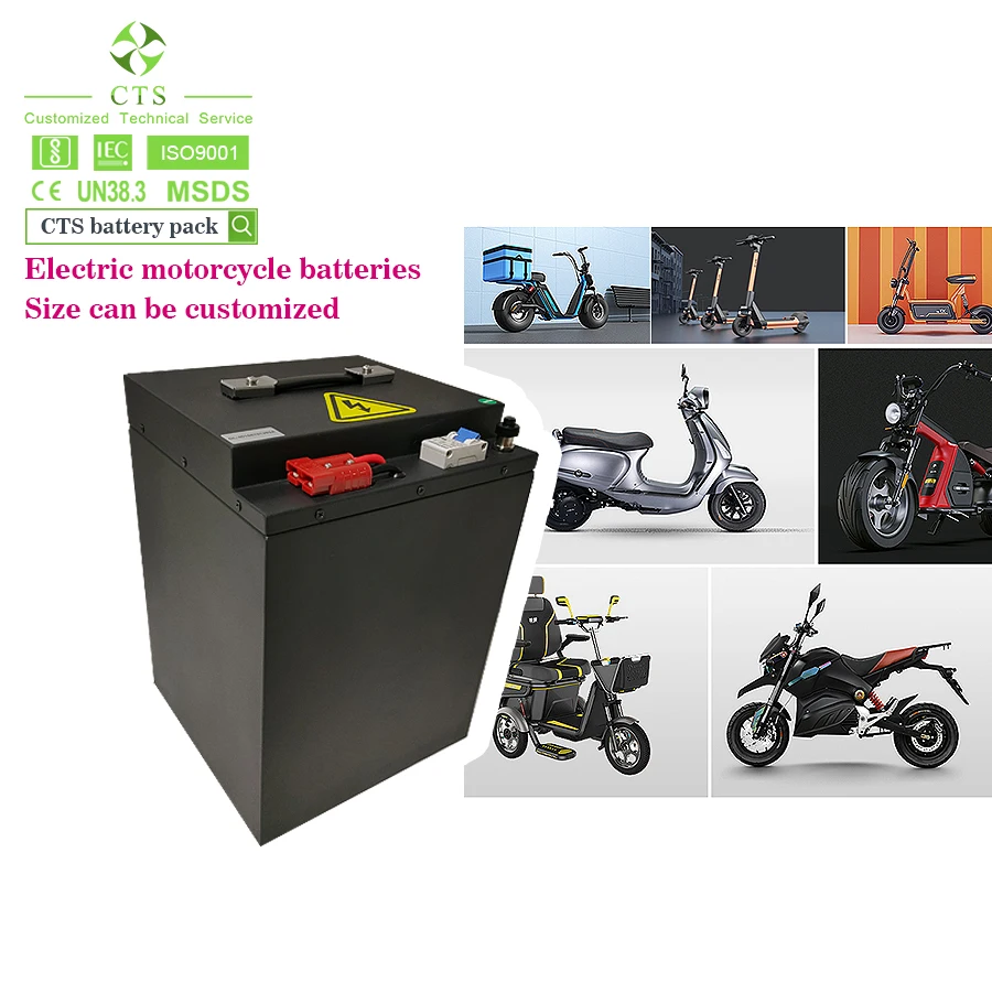 Lithium Battery 5000W 8000W 60V 72V 35Ah 40Ah 80Ah 114Ah for Off-road Electric Motorcycle Electric bike Ebike Scooter