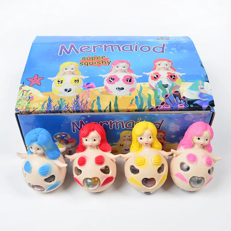 Mermaid Squishy Balls - Stress Relief Toys for All Ages