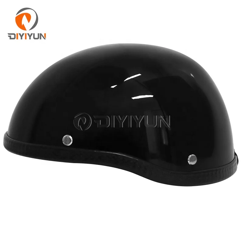 Casco Jet Vintage Mezzo Casco Con Occhiali - Certificato ECE/DOT, Taglia L (57-60 Cm), Per Moto, Scooter, Bici