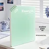 C Beveled Notebook - Gradient Green