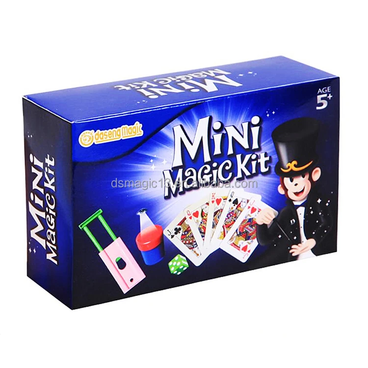 2021 high quality mini magic tricks set magic suit with 3 magic props