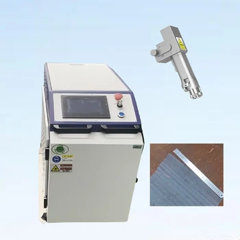 sales promotion 1500W efficient 300mm Laser Cleaner Raycus laser source Laser cleaning machine for rust and paint removal