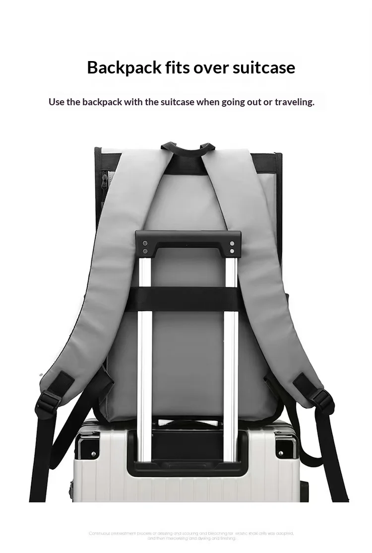 Leisure Large Capacity Backpack, Computer Bag, Travel Bag, Student Backpack, Enterprise Customized logo preview 6