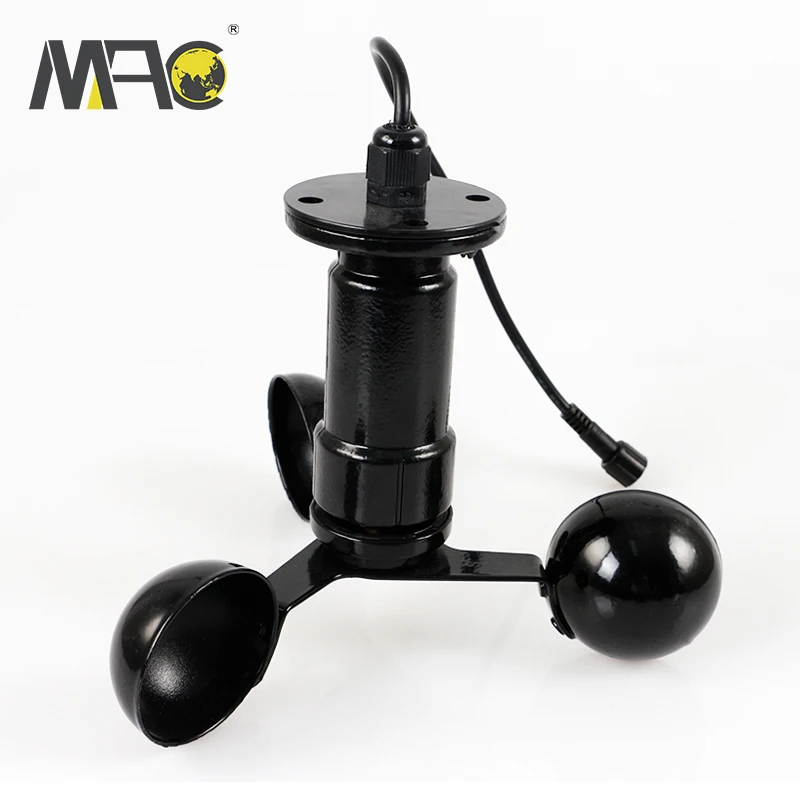 Macsensor 4-20MA 0-5V 0-10V 0-2V Анемометр из алюминиевого сплава RS485 импульсный контроллер передатчик скорости