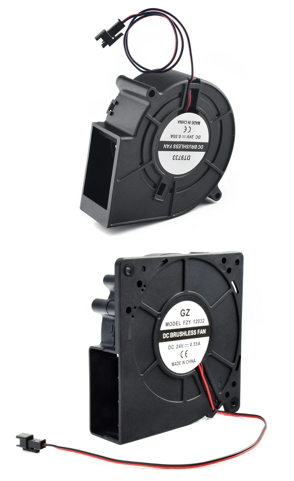 Centrifugal Blower, 97x97x33mm, 9733, 24V, Brushless - detail 10
