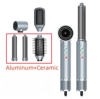 Wholesale New Multi Straightener Curler Hot Air Brush Blow Dryer 5 in 1 Hair Styler Ceramic Hair Dryer Brush Styling Tool Set