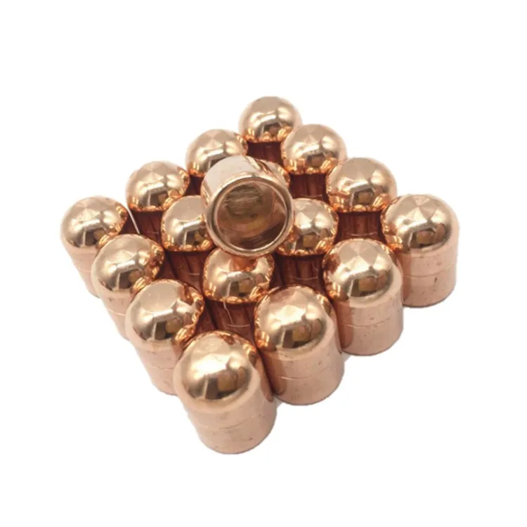 Cold Forming 13mm D Type Electrode Welding Tips Caps for Spot Welder Consumables