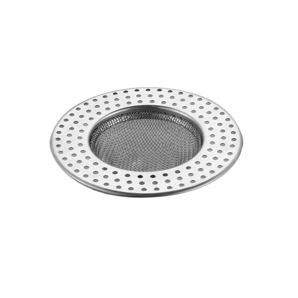 Bathroom Sink Drain Protector & Hair Catcher, Stainless Steel