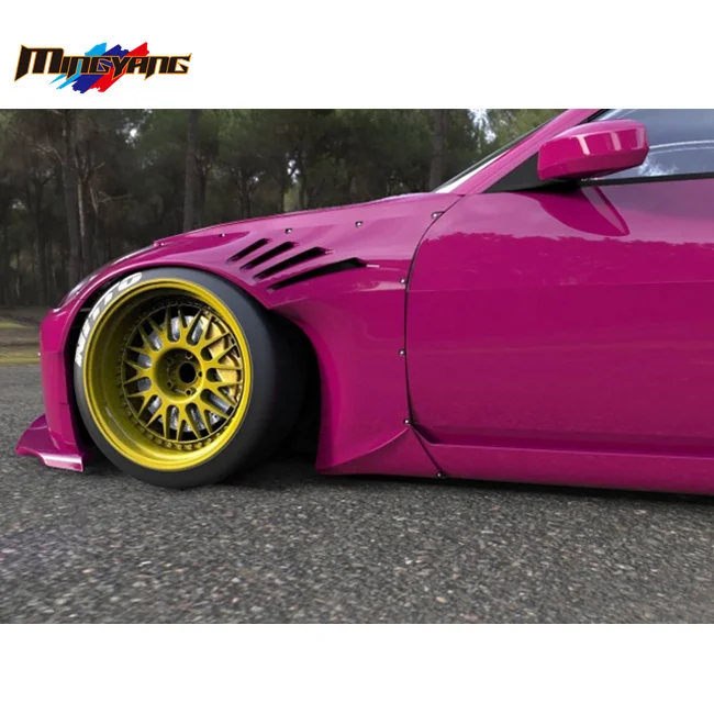 High Quality Rocket Bunny Fiber Glass Wide Body Kit Car