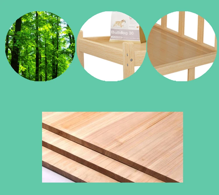 Modern Design Luxury Wooden Cat Furniture Scratch Pole Elevated Pet