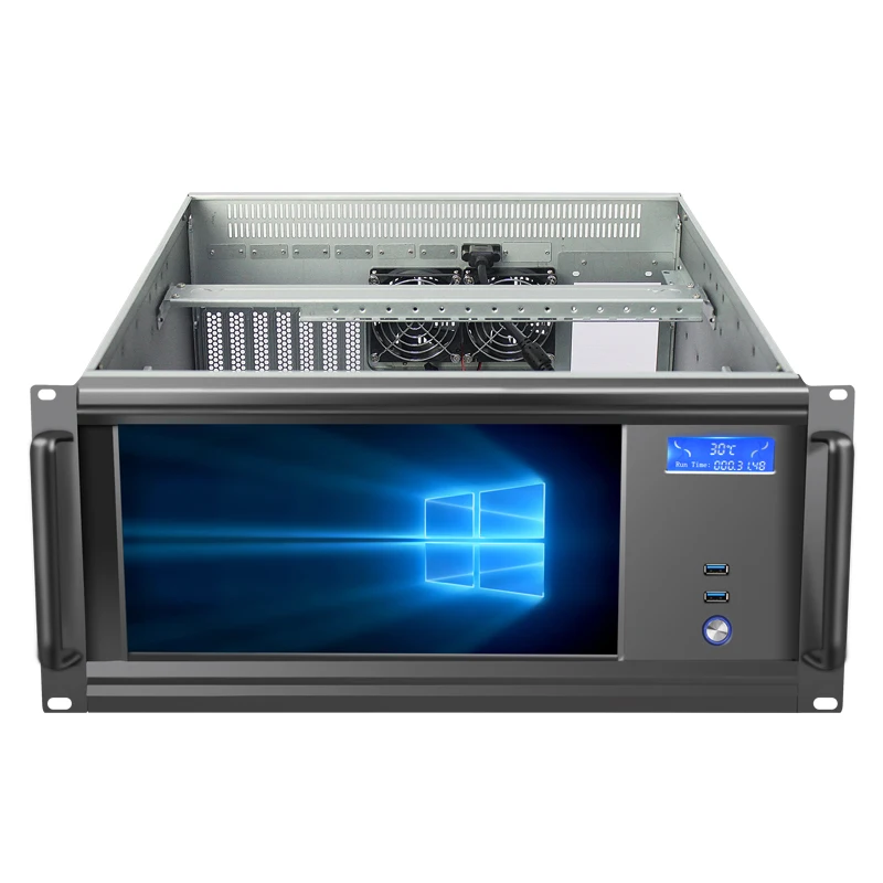 19インチ5U LCDサーバーケース HDタッチスクリーン対応 EATX/ATX用