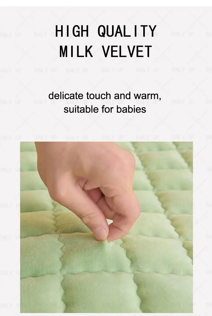 Padded Soft Bed Mattress Cover Topper Adults King Size Air Breathable Comfortable Sleep Bedding Mattress For Hotel Bedroom