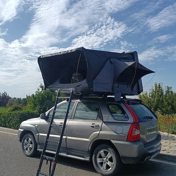 une tente d'arbre Connect Lite pour 2 personnes | Parfait pour aventure à 2 Farbe:Mini-Wal/Sandfarben beach-canopy Car Roof Tent Tents